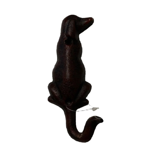 Hook Dog Lead Holder Pets Rustic Cast Iron - The Renmy Store Homewares & Gifts