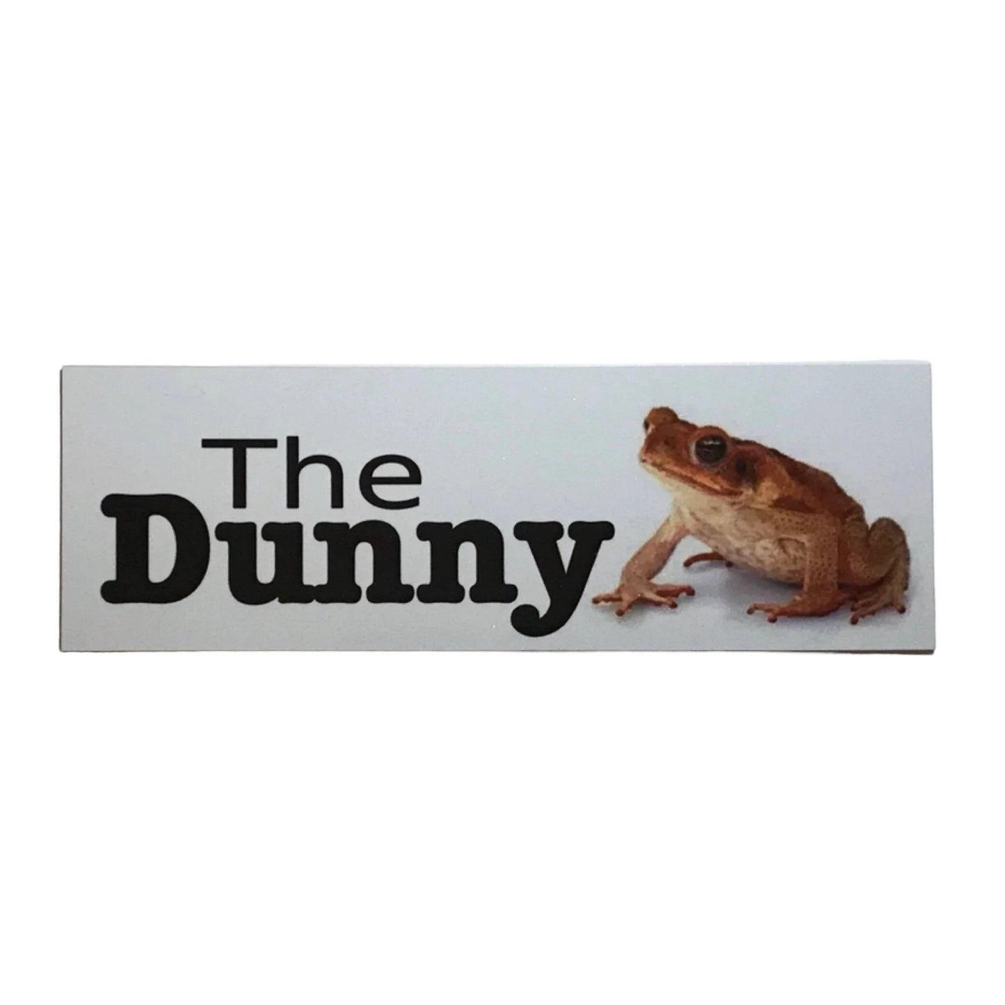 The Dunny Cane Toad Toilet Outback Sign Door - The Renmy Store Homewares & Gifts
