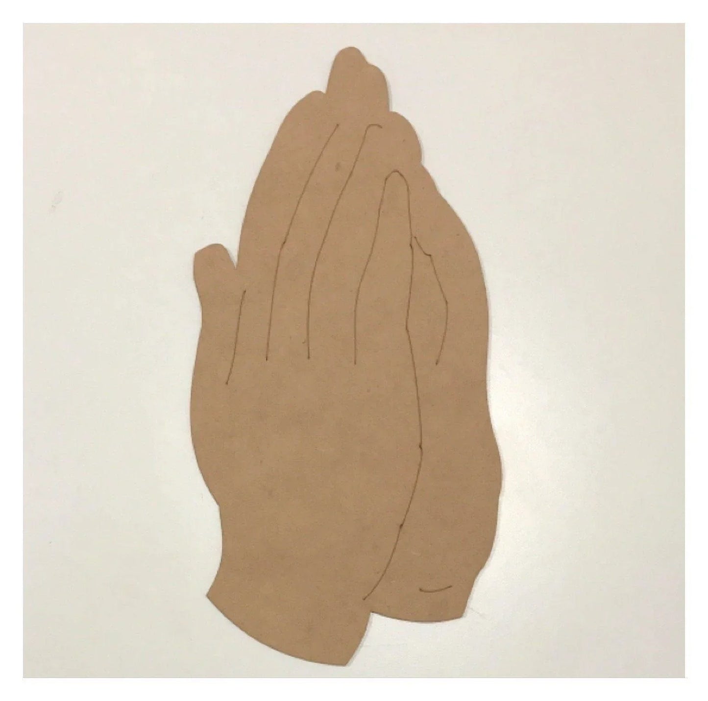 Praying Pray Hands MDF DIY Raw Cut Out Art Craft Decor - The Renmy Store Homewares & Gifts