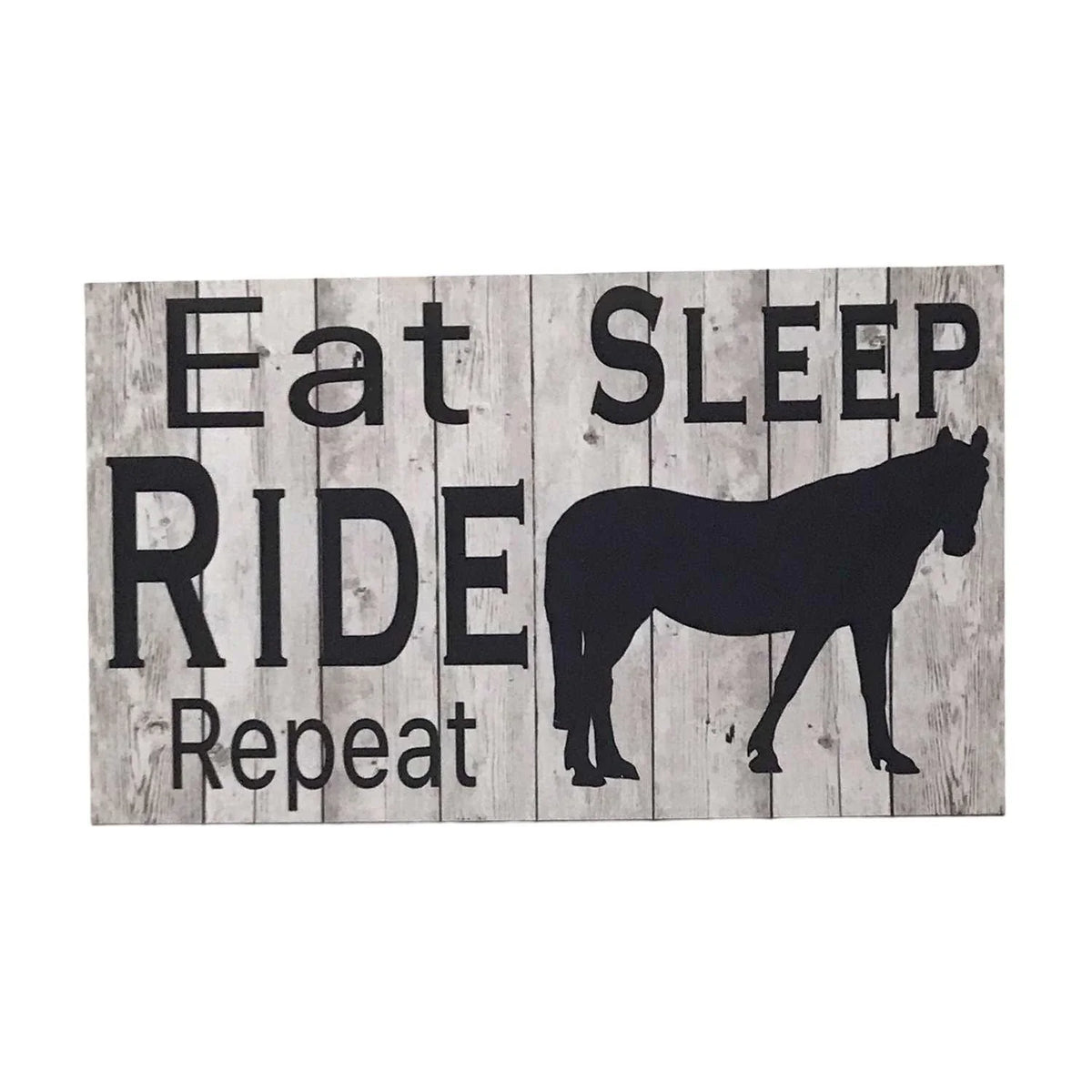 Eat Sleep Horse Ride Sign - The Renmy Store Homewares & Gifts