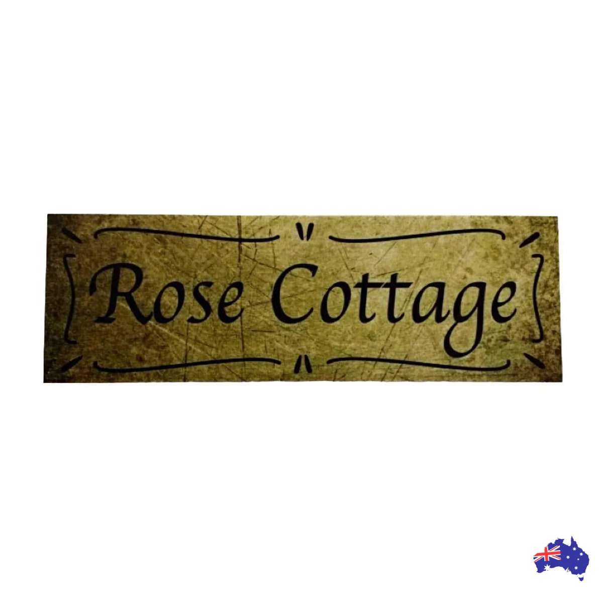 Cottage Custom Personalised Vintage Sign - The Renmy Store Homewares & Gifts