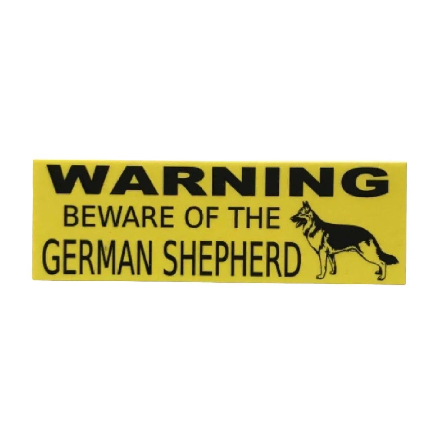 Warning Beware Of The German Shepherd Dog Sign - The Renmy Store Homewares & Gifts