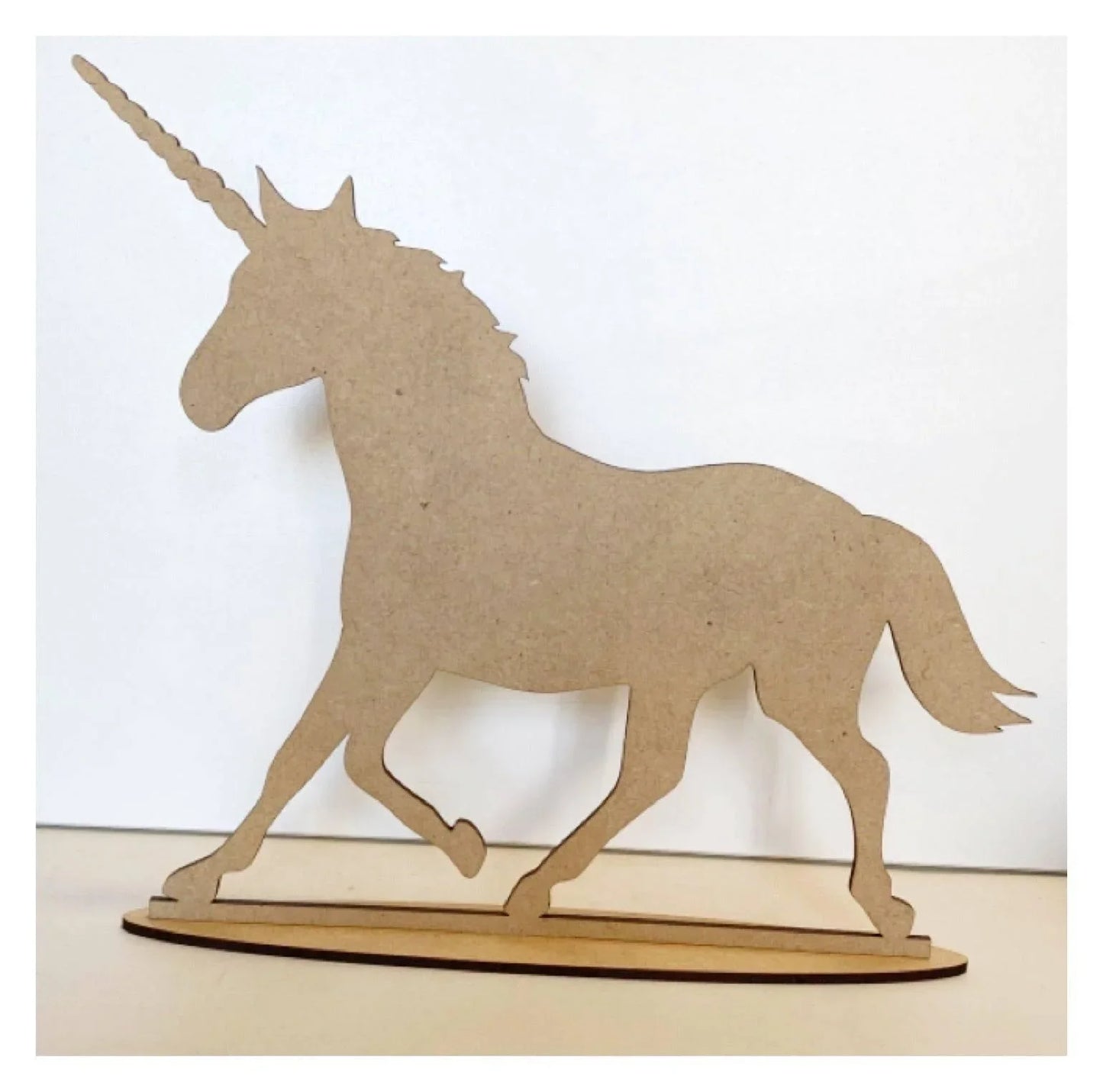 Unicorn Horse with Stand Wooden DIY Art Craft Decor - The Renmy Store Homewares & Gifts