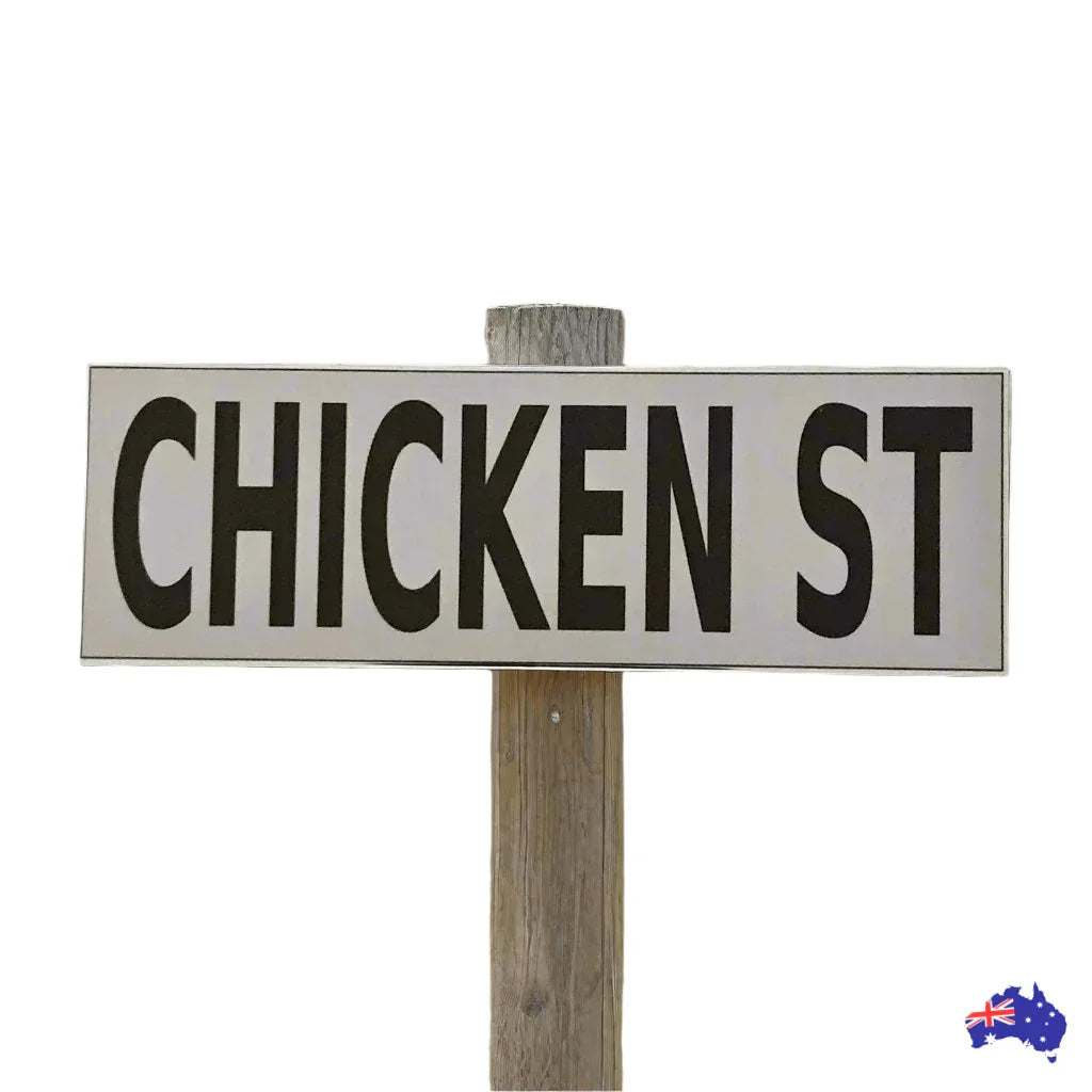 Chicken Street Coop Farm Sign - The Renmy Store Homewares & Gifts