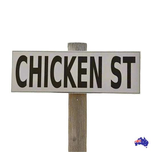 Chicken Street Coop Farm Sign - The Renmy Store Homewares & Gifts