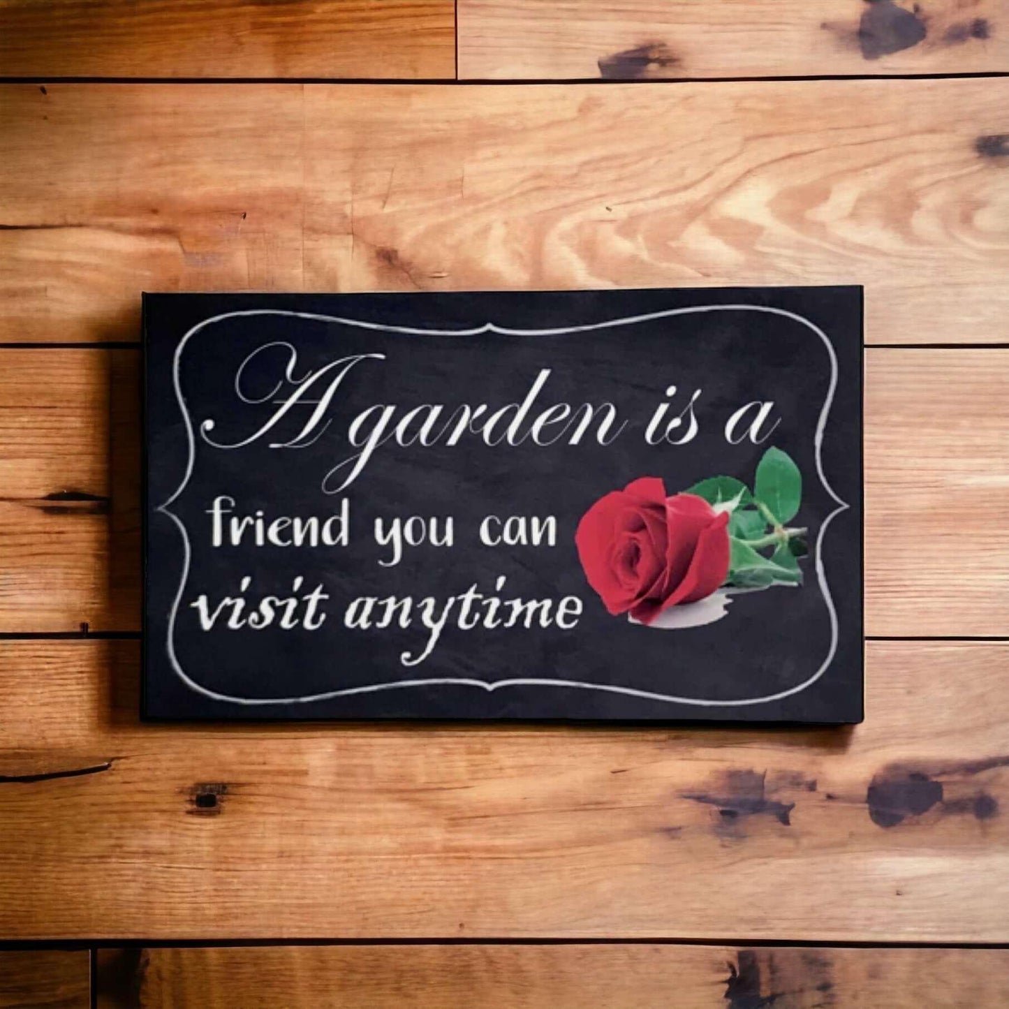 Garden Friend You Can Visit Sign - The Renmy Store Homewares & Gifts
