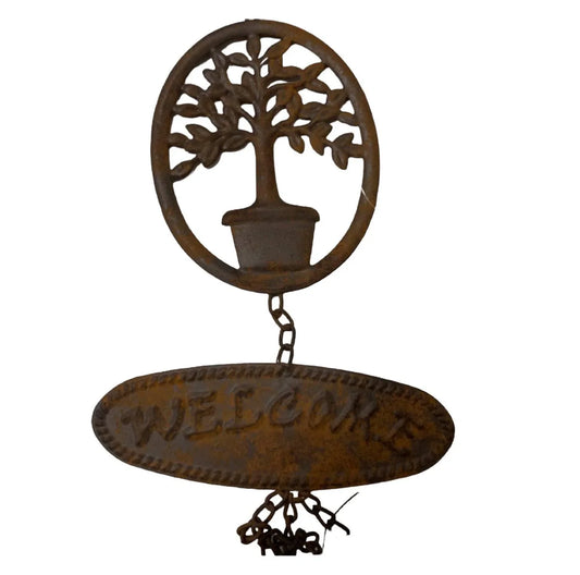 Wind Chime Vintage Welcome Family Tree - The Renmy Store Homewares & Gifts