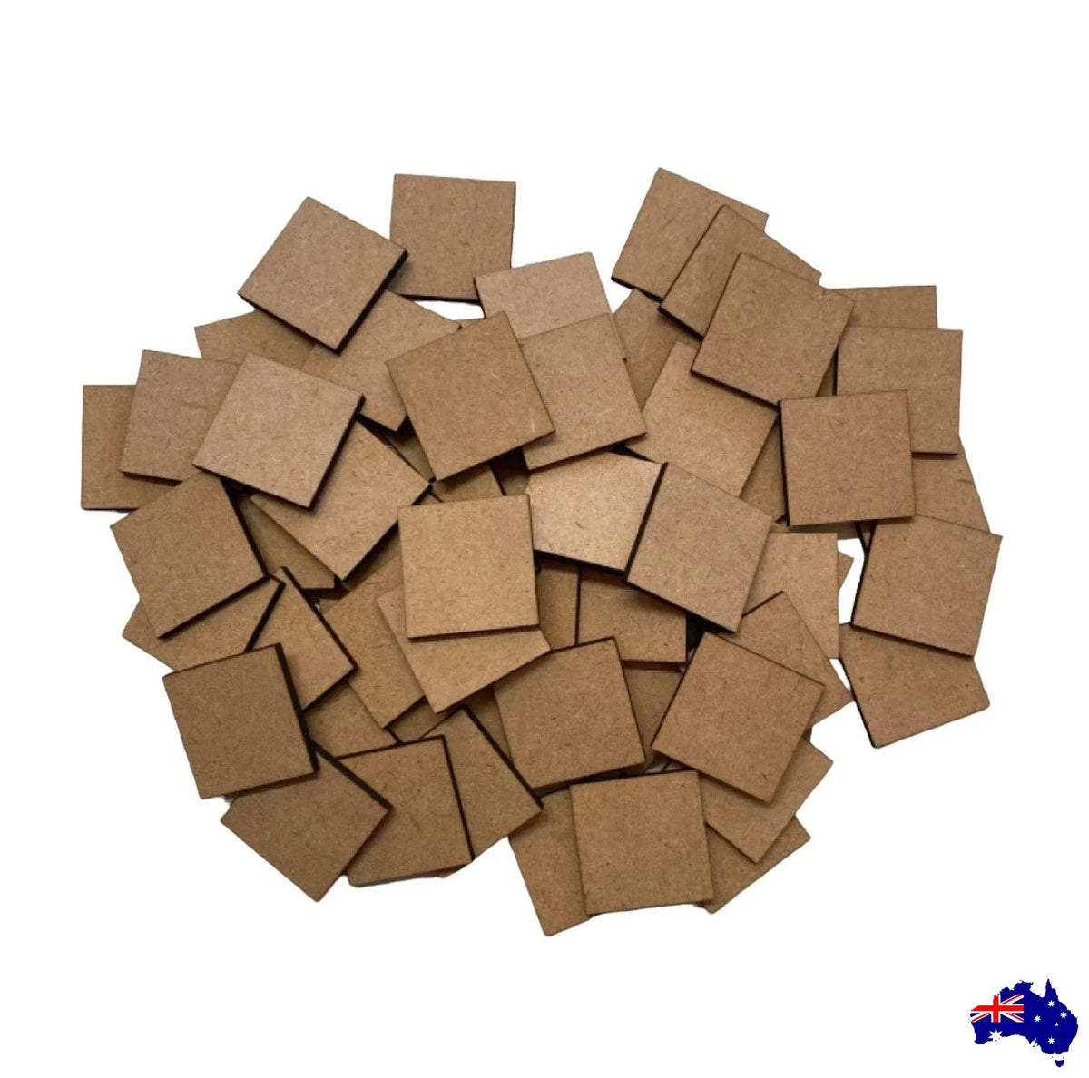 Square 60pcs War Game Wooden MDF Acrylic Metal Steel Laser Cut Shape - The Renmy Store Homewares & Gifts