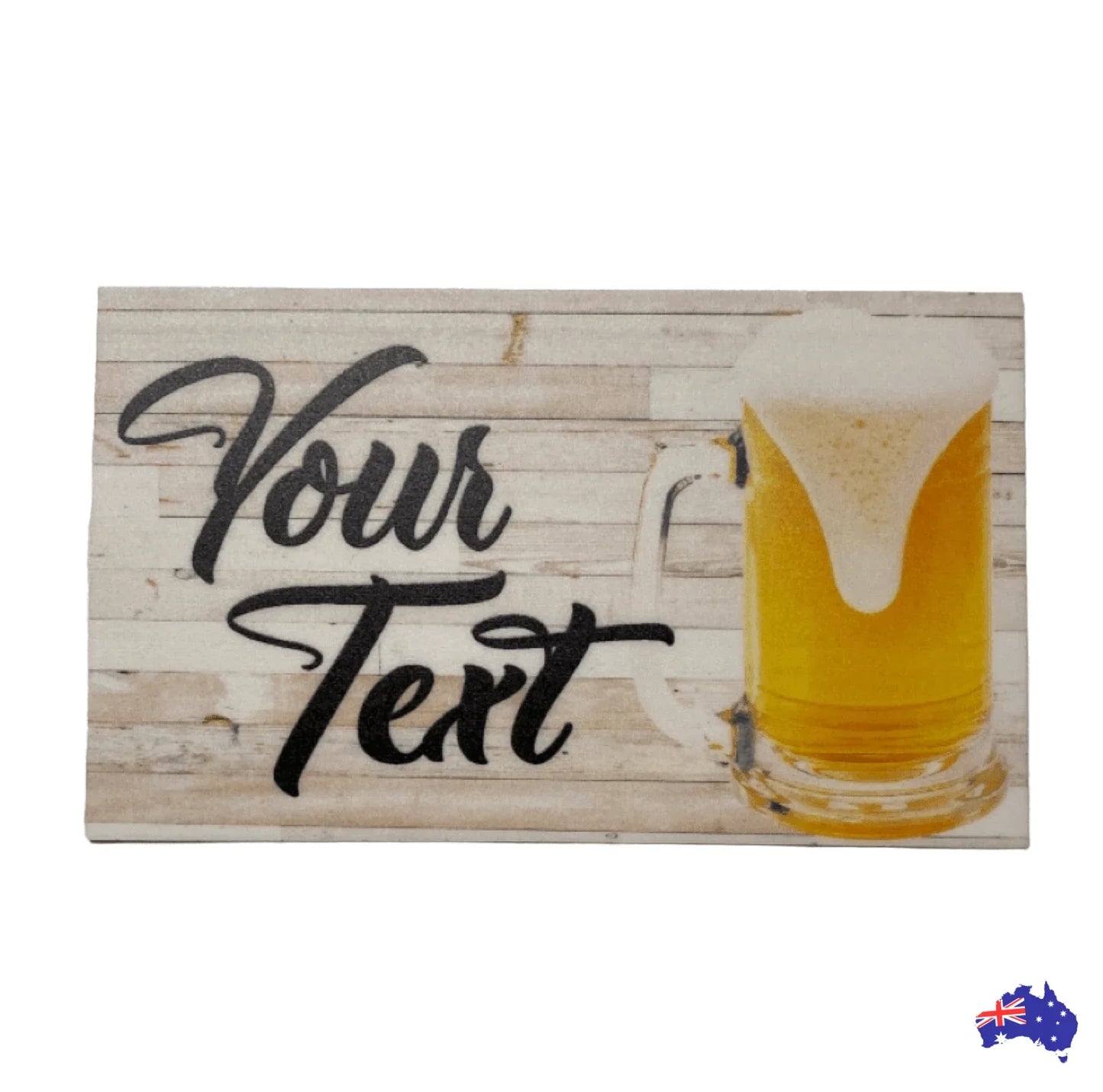 Beer Rustic Bar Custom Sign - The Renmy Store Homewares & Gifts