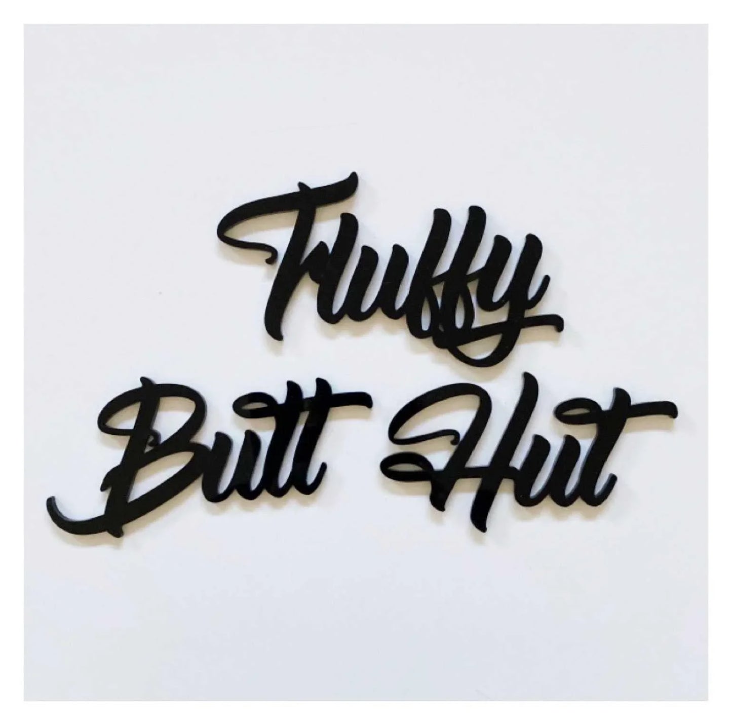 Fluffy Butt Hut Chicken Sign - The Renmy Store Homewares & Gifts