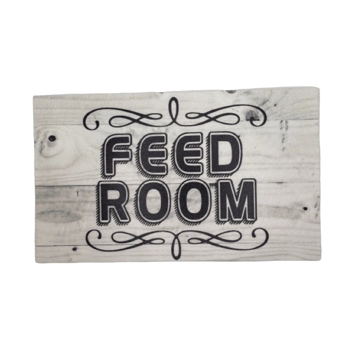 Feed Room Horse Farm Animals Sign - The Renmy Store Homewares & Gifts