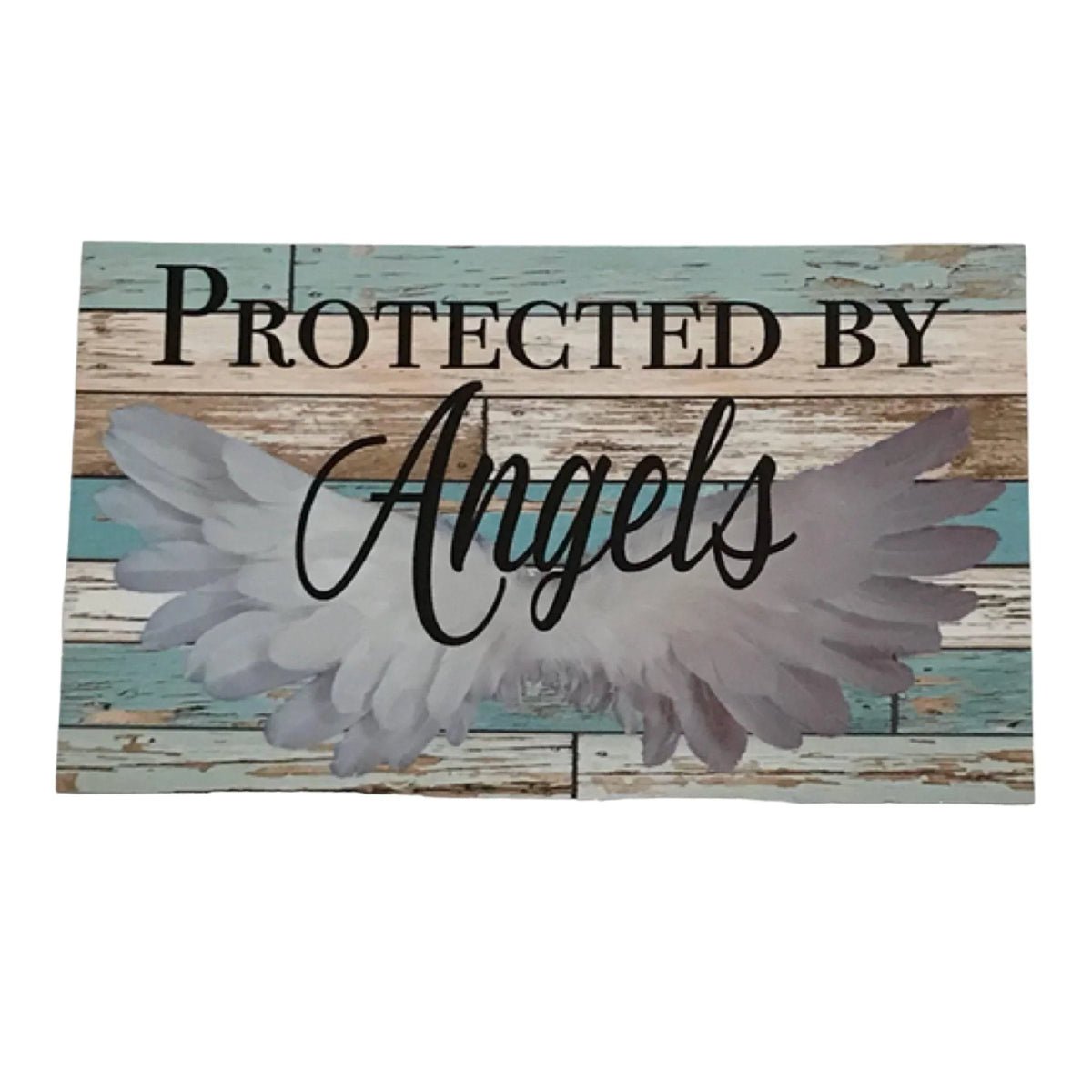 Protected By Angels Sign - The Renmy Store Homewares & Gifts