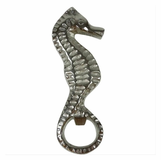 Bottle Opener Seahorse Silver - The Renmy Store Homewares & Gifts