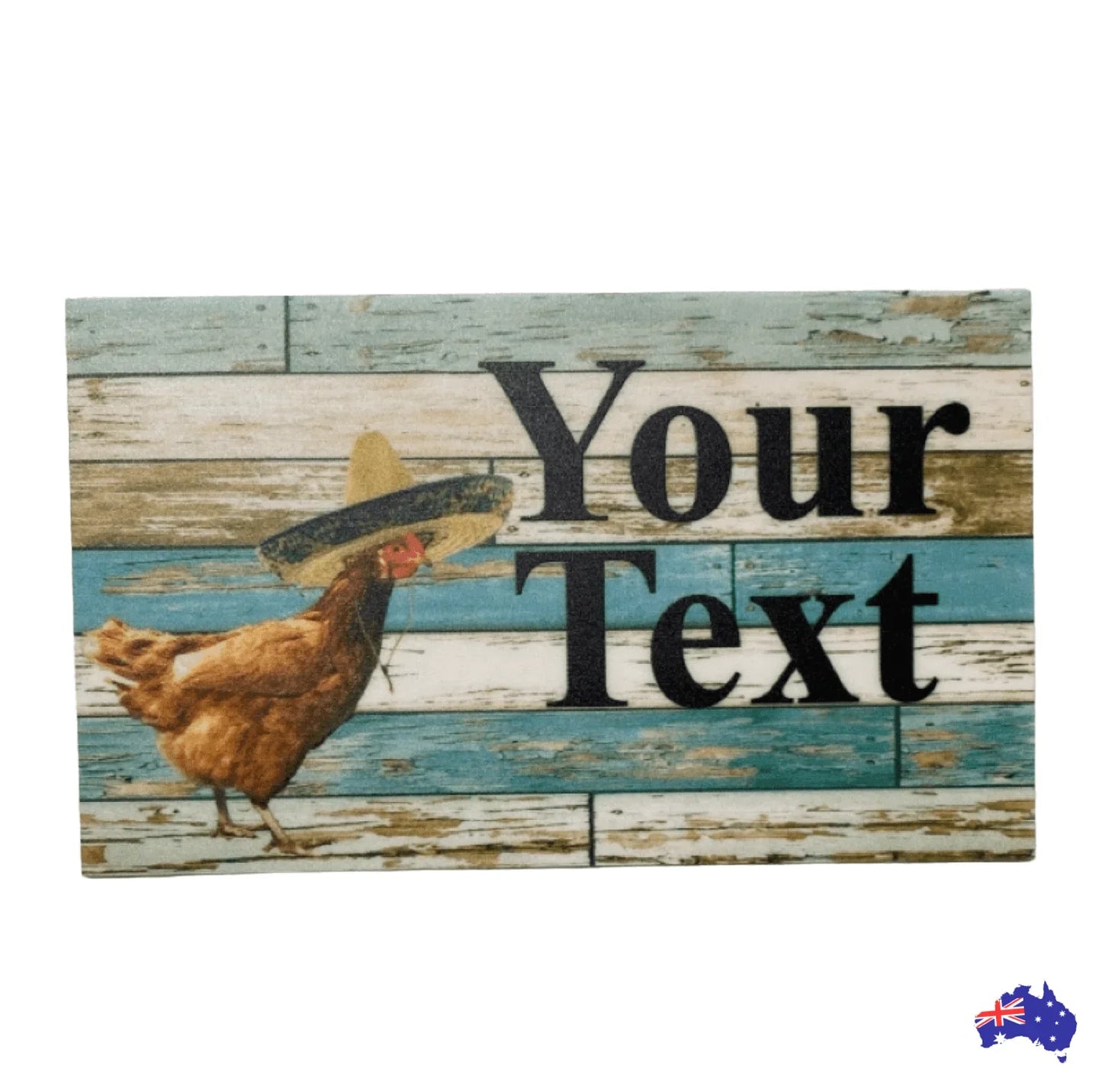 Chicken Hen Mexican Custom Sign - The Renmy Store Homewares & Gifts