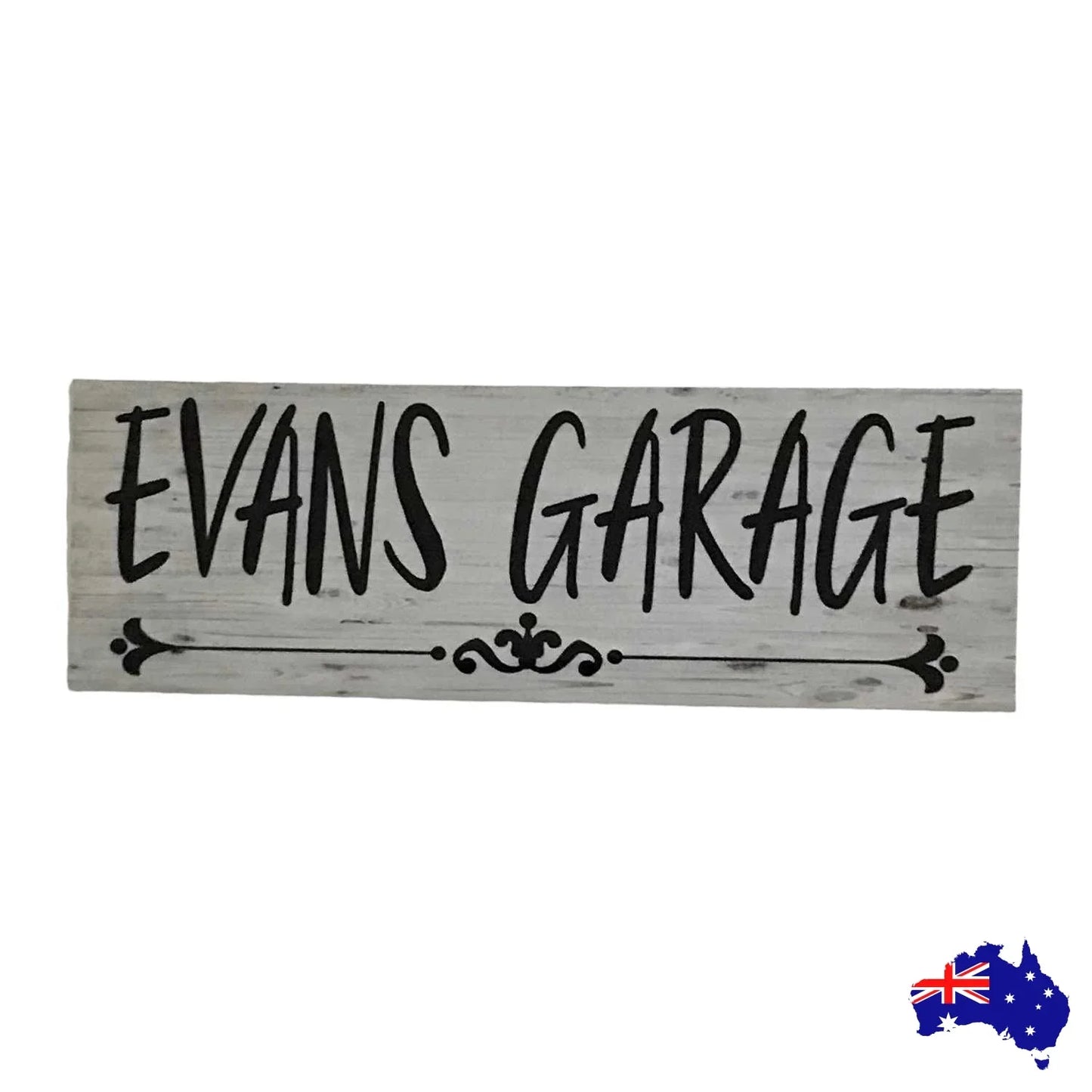 Garage Vintage Custom Personalised Sign - The Renmy Store Homewares & Gifts