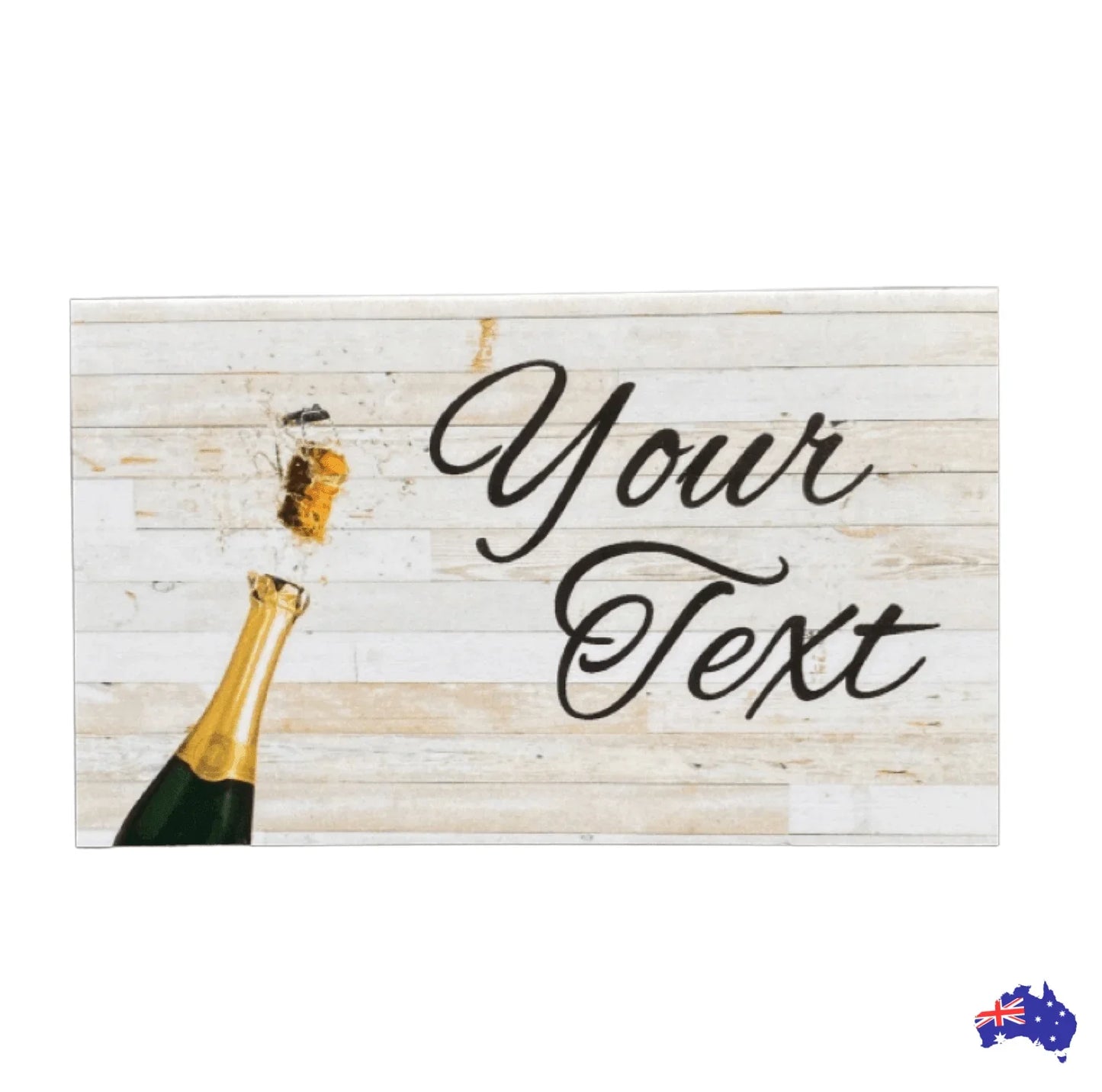 Champagne Celebration Event Custom Personalised Sign - The Renmy Store Homewares & Gifts
