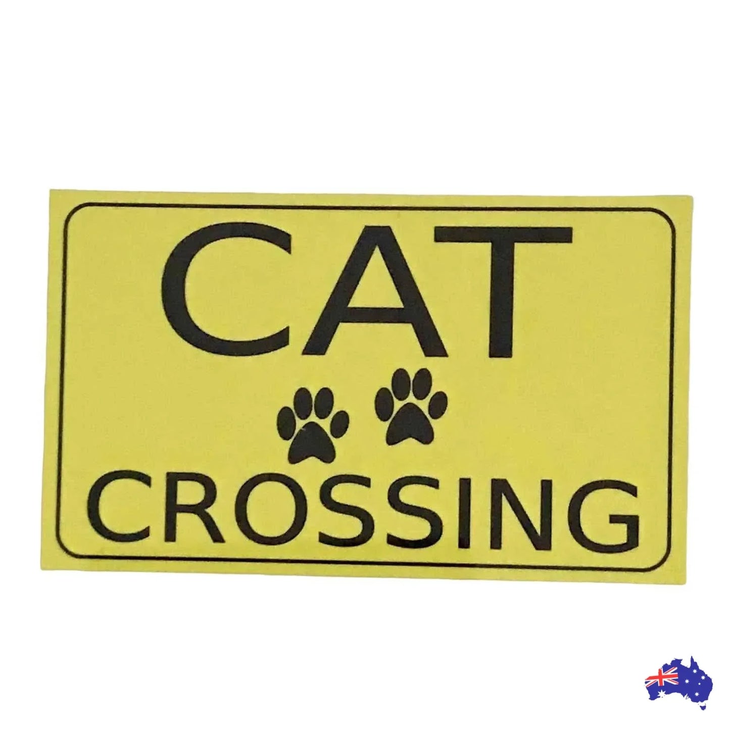 Cat Crossing Sign - The Renmy Store Homewares & Gifts
