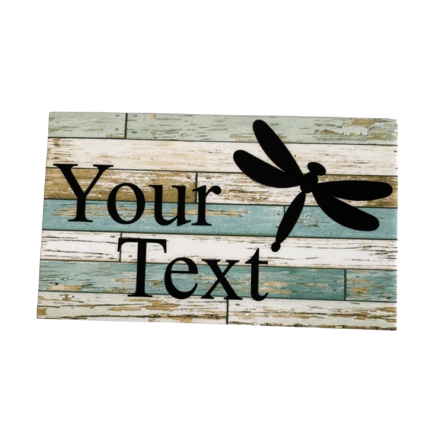 Dragonfly Personalised Custom Wording Sign - The Renmy Store Homewares & Gifts 