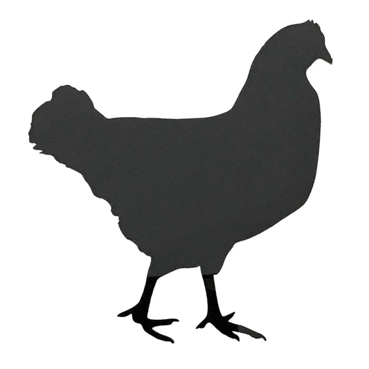 Chicken Hen Black White Plastic Acrylic Country Decor - The Renmy Store Homewares & Gifts