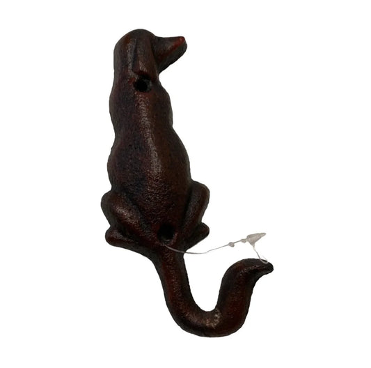 Hook Dog Lead Holder Pets Rustic Cast Iron - The Renmy Store Homewares & Gifts