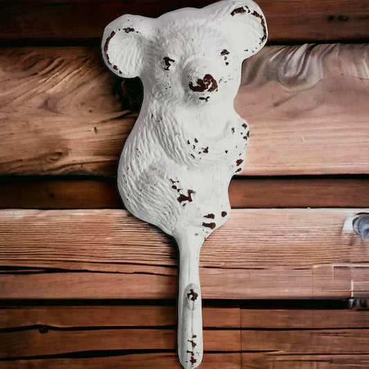 Koala Hook Rustic White - The Renmy Store Homewares & Gifts