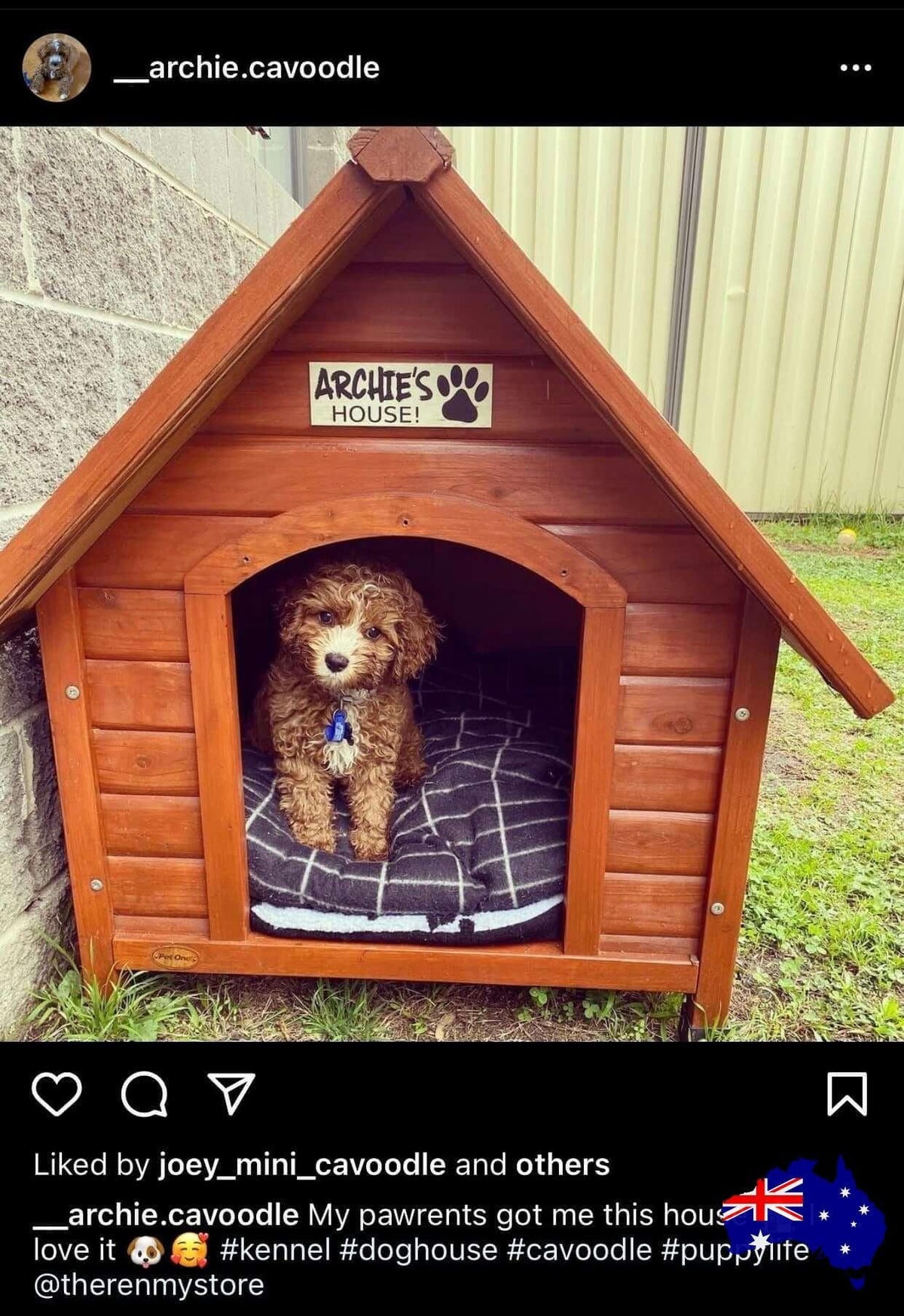 Dog Kennel House Custom Personalised Pets Name Sign - The Renmy Store Homewares & Gifts