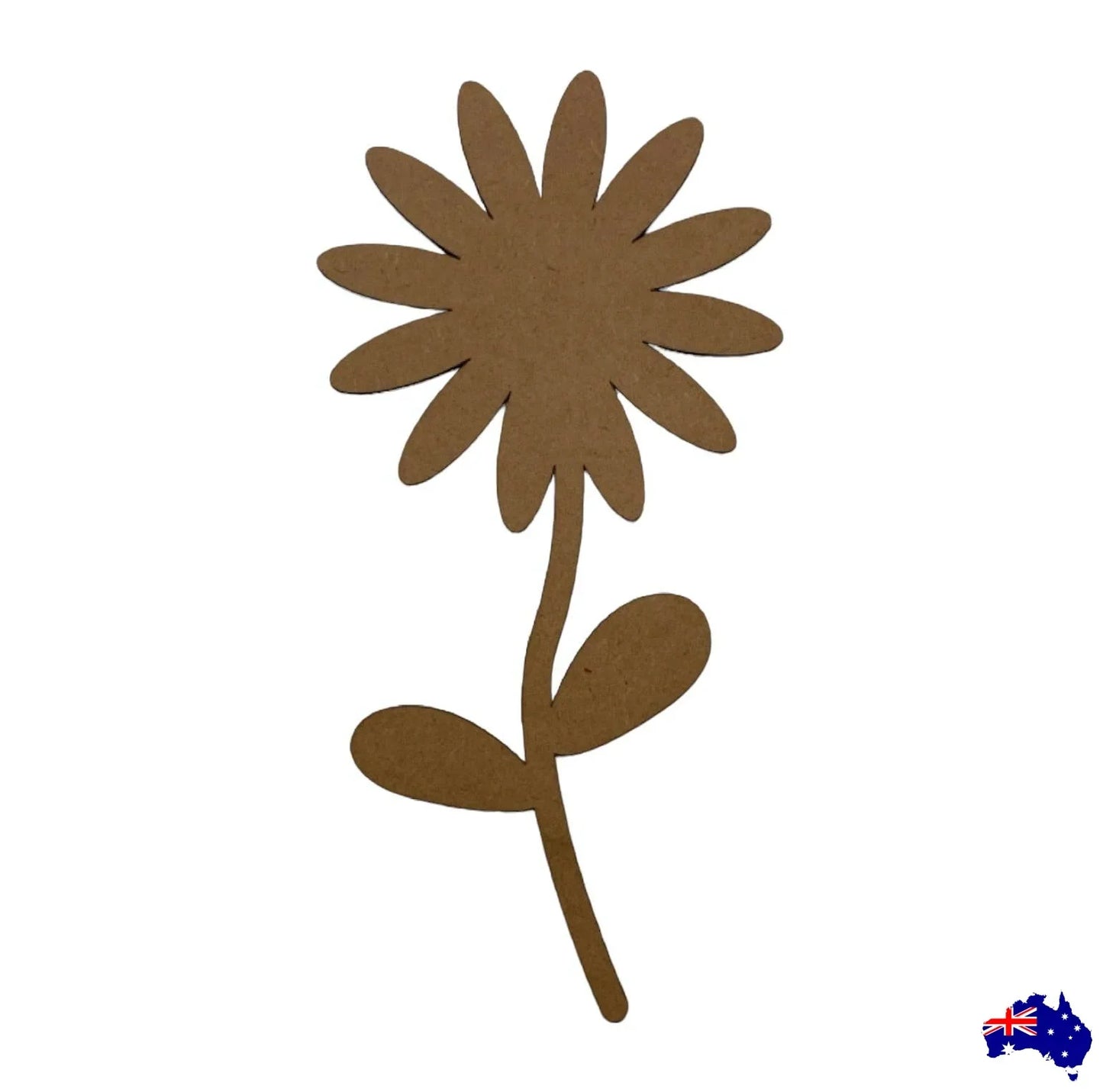 Flower Daisy Wooden MDF Acrylic Metal Steel Laser Cut Shape - The Renmy Store Homewares & Gifts