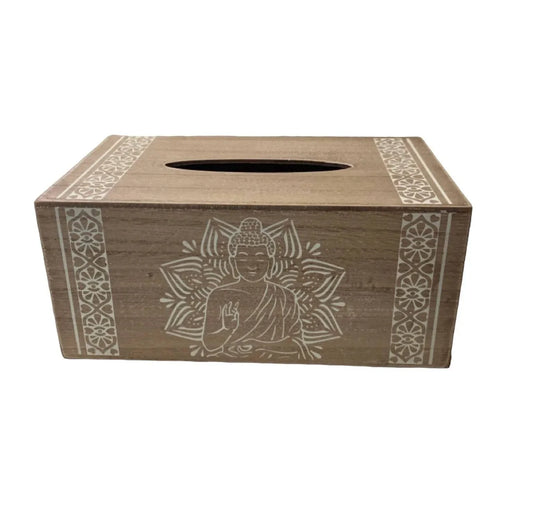 Tissue Box Lotus Buddha - The Renmy Store Homewares & Gifts