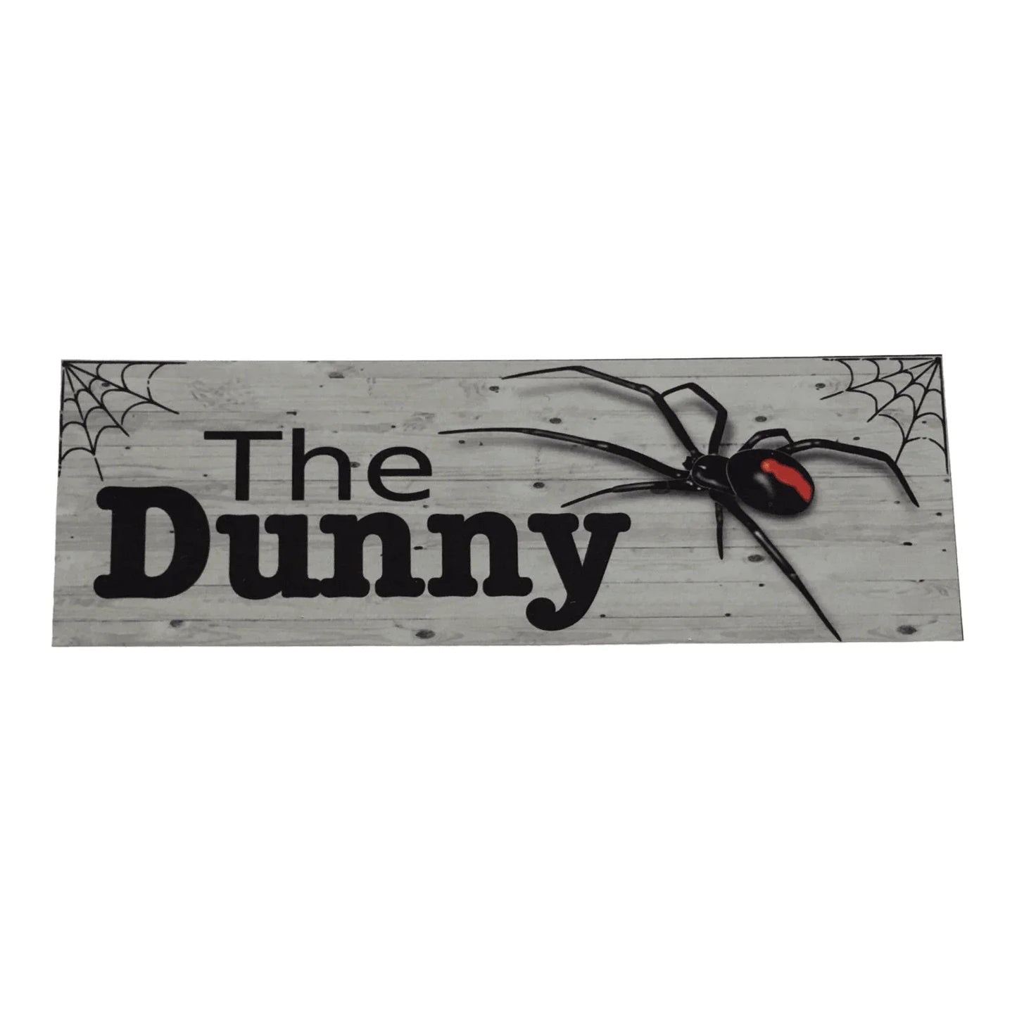 The Dunny Spider Toilet Outback Sign - The Renmy Store Homewares & Gifts