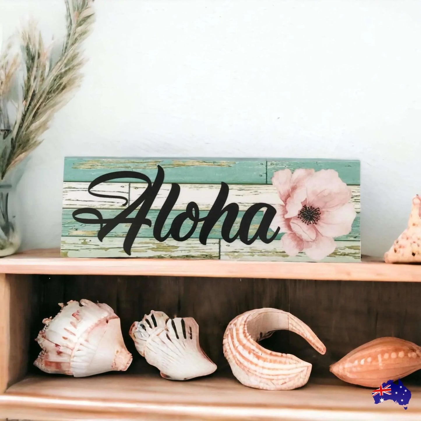 Aloha Hawaiian Tropical Sign - The Renmy Store Homewares & Gifts