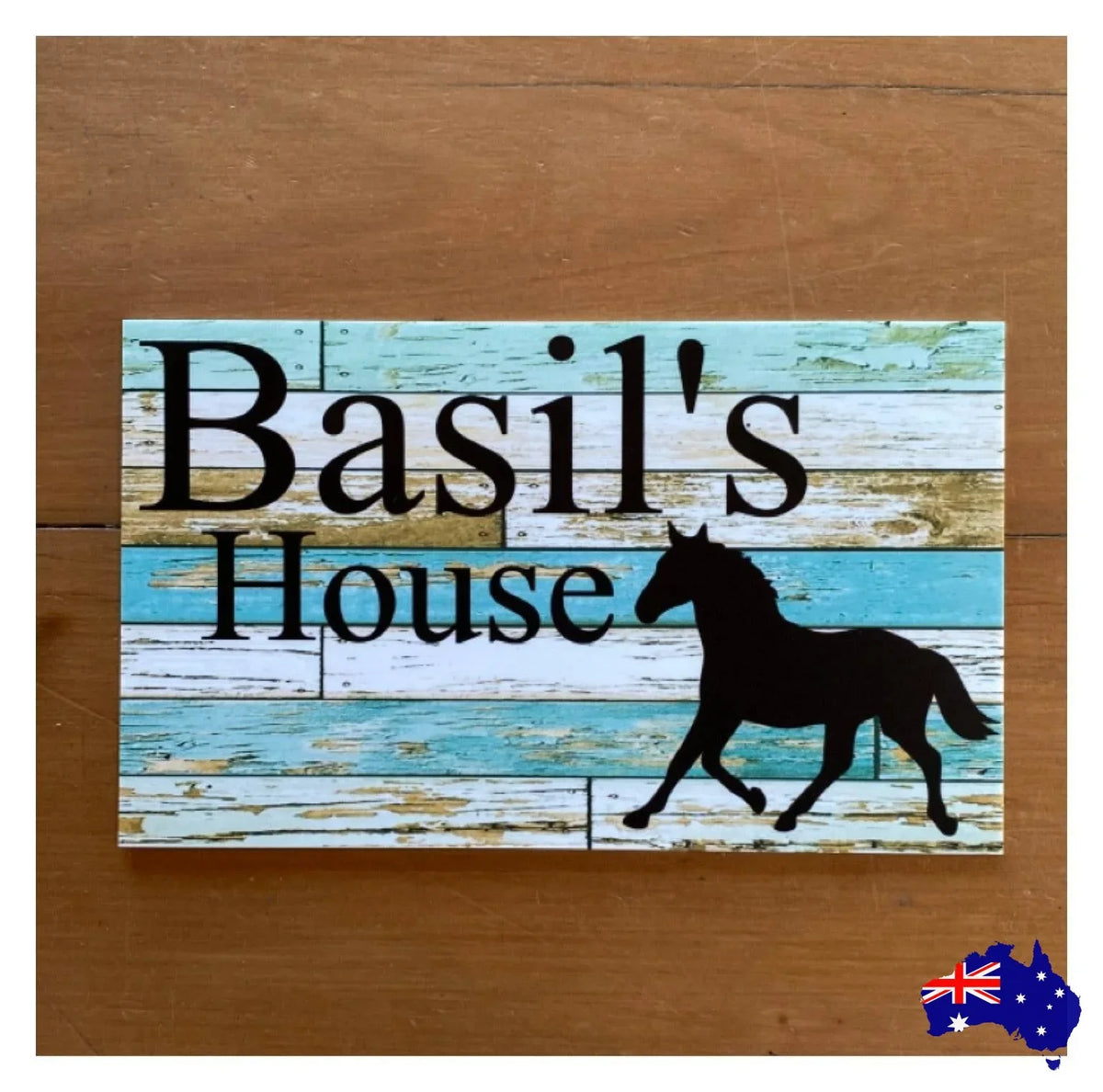 Horse Custom Personalised Sign - The Renmy Store Homewares & Gifts