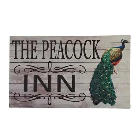 The Peacock Inn Sign - The Renmy Store Homewares & Gifts