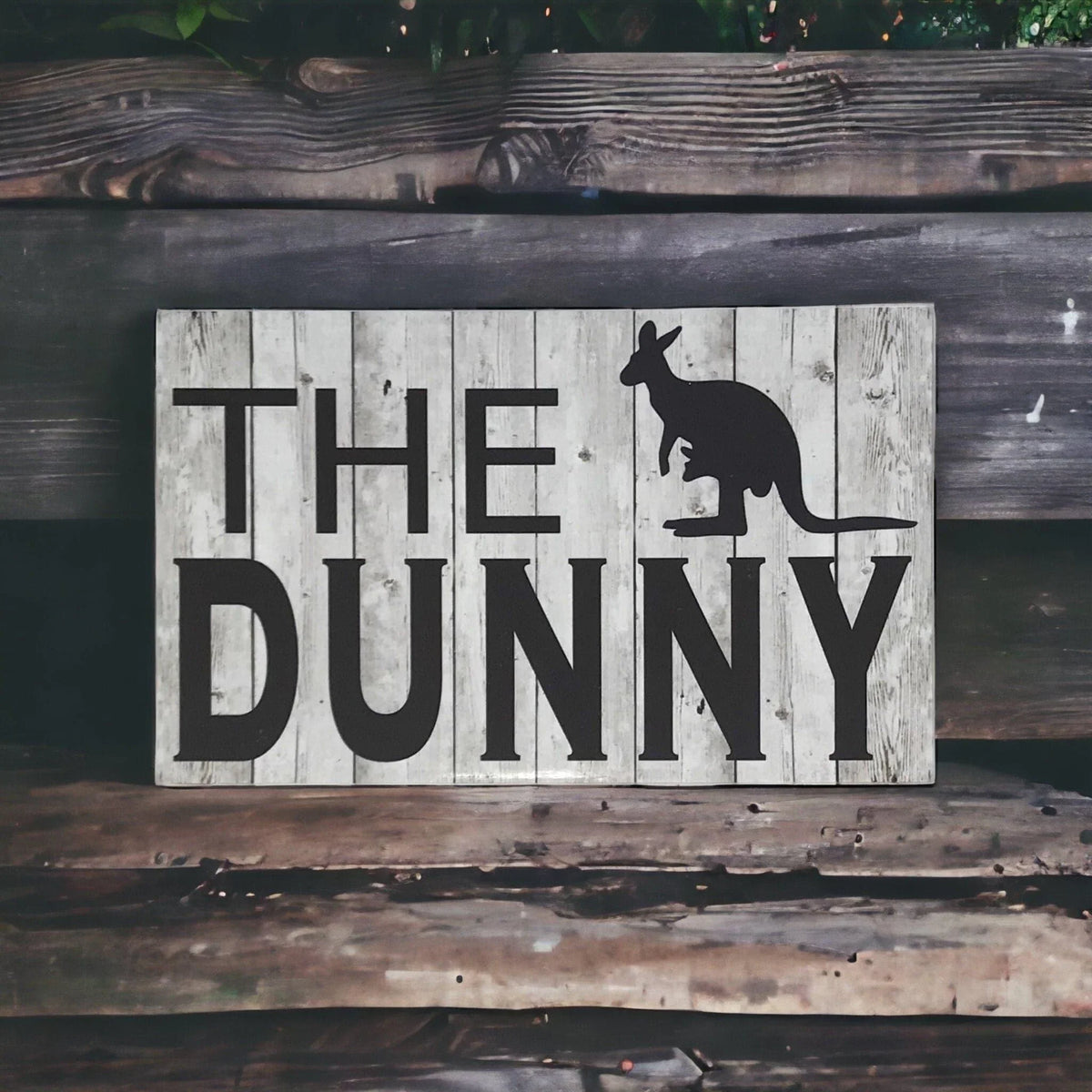 Toilet The Dunny with Kangaroo Sign - The Renmy Store Homewares & Gifts