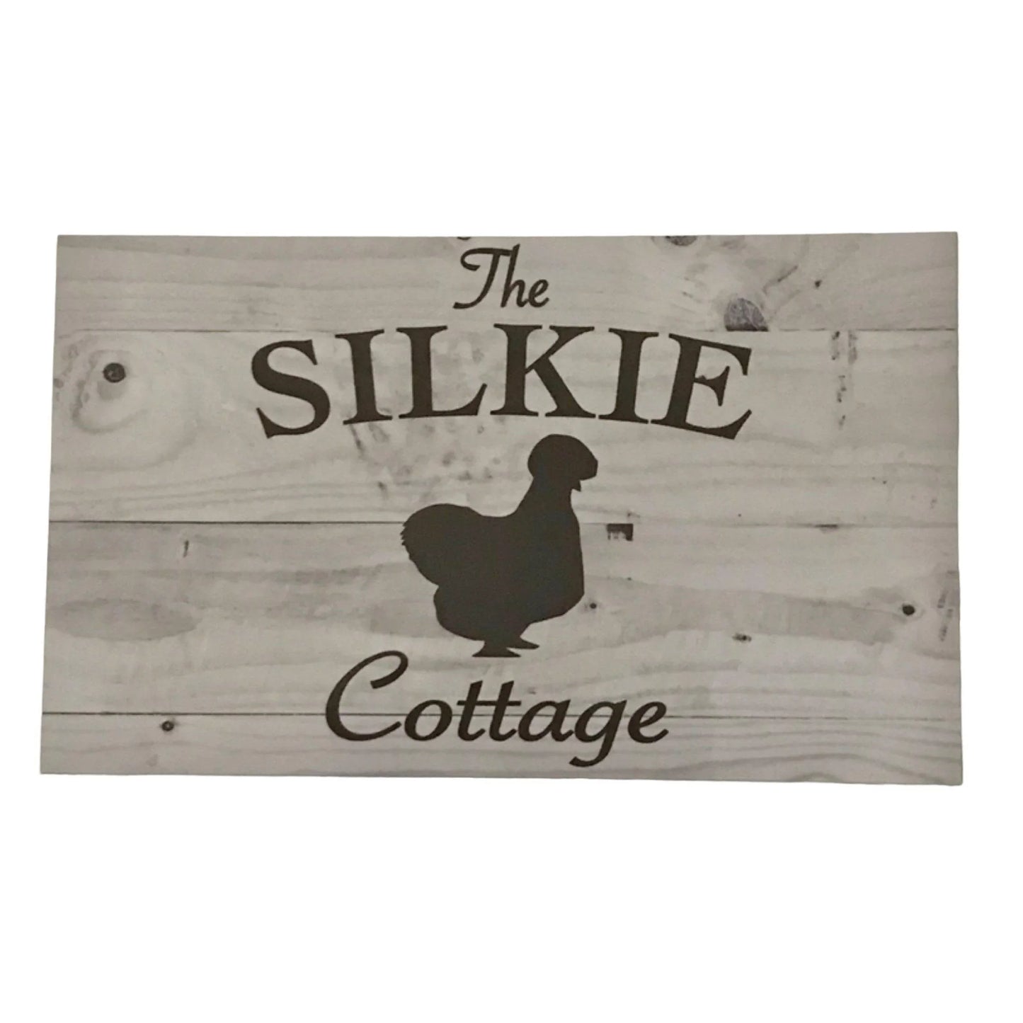 Silkie Chicken Cottage Sign - The Renmy Store Homewares & Gifts