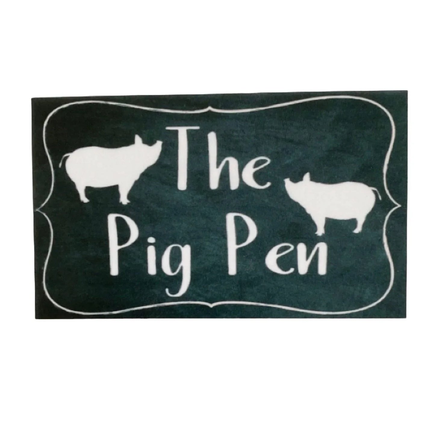 The Pig Pen Farm Sign - The Renmy Store Homewares & Gifts