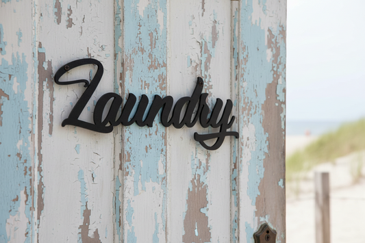 Laundry Door Sign - Acrylic Wall Art - Australian Made