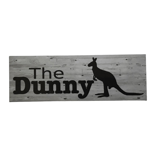 The Dunny Kangaroo Toilet Outback Sign - The Renmy Store Homewares & Gifts