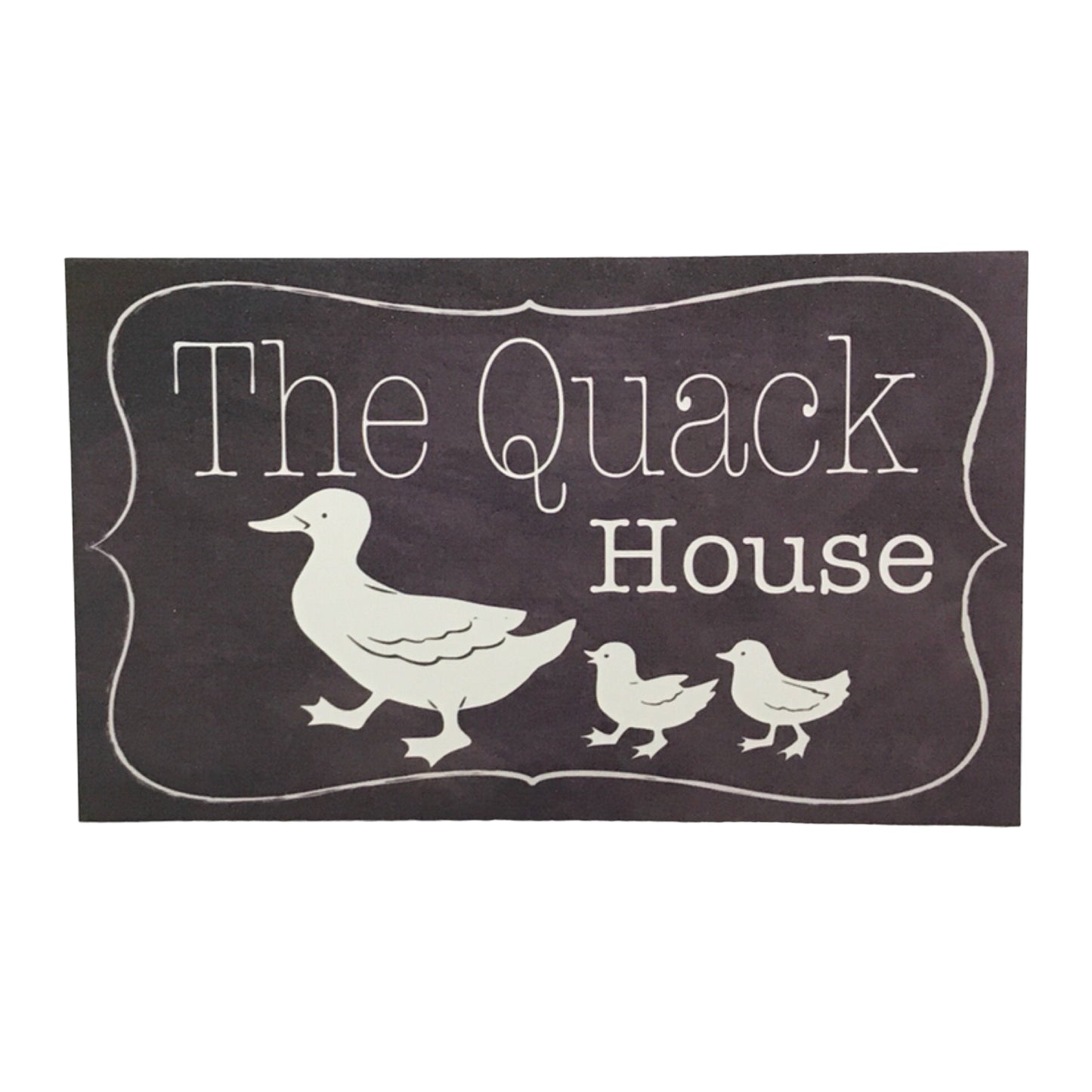 The Quack House Duck Sign - The Renmy Store Homewares & Gifts 