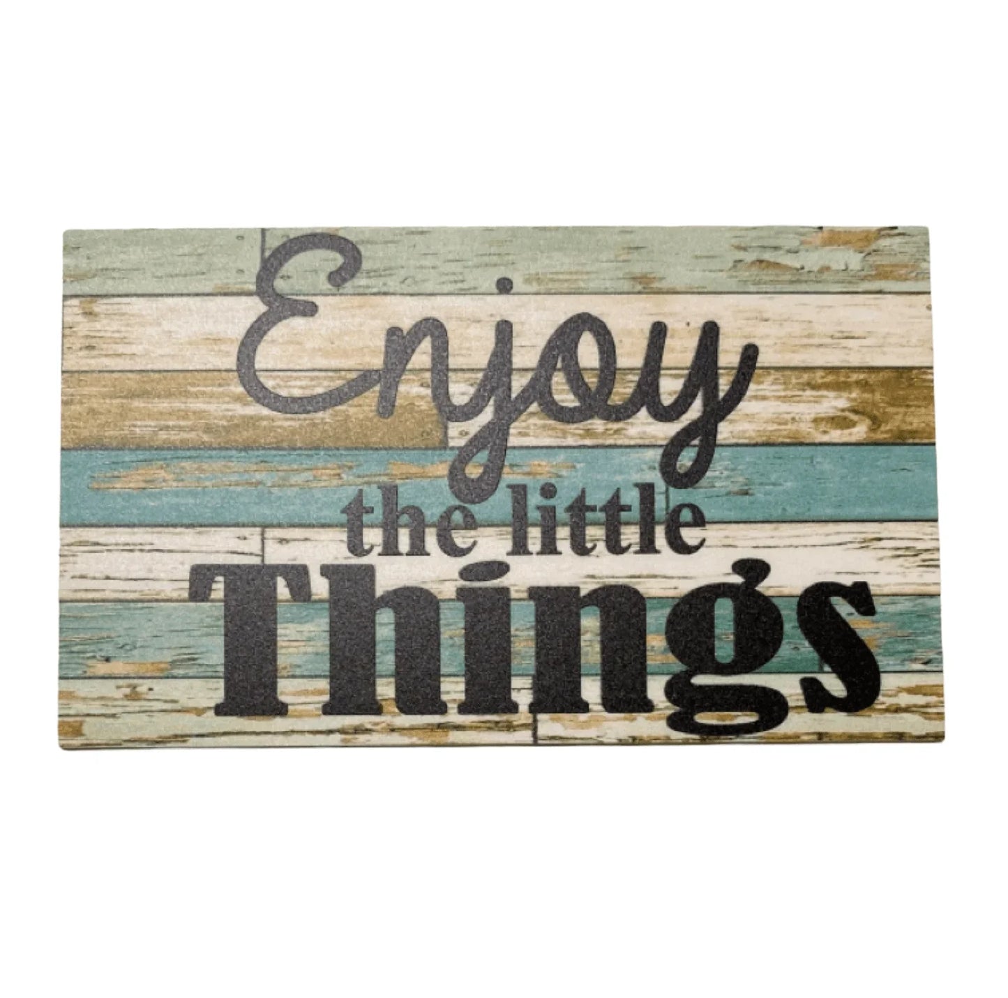 Enjoy The Little Things Vintage Sign - The Renmy Store Homewares & Gifts