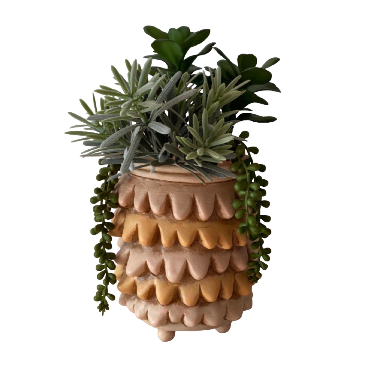 Pot or Vase Planter Vera Fringe Funky Plant Large - The Renmy Store Homewares & Gifts 