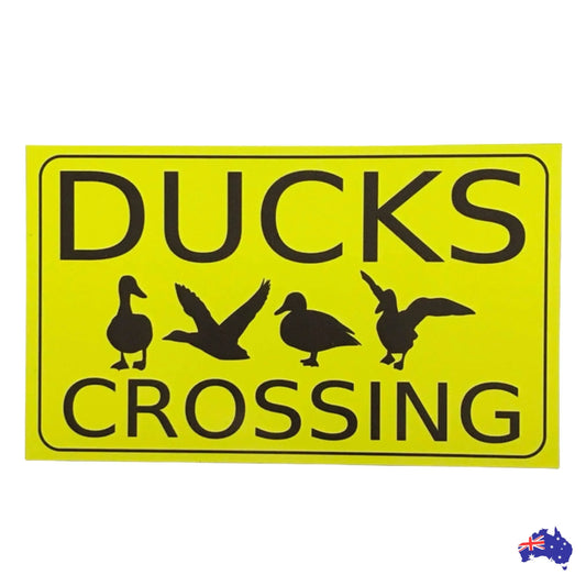 Ducks Crossing Sign - The Renmy Store Homewares & Gifts