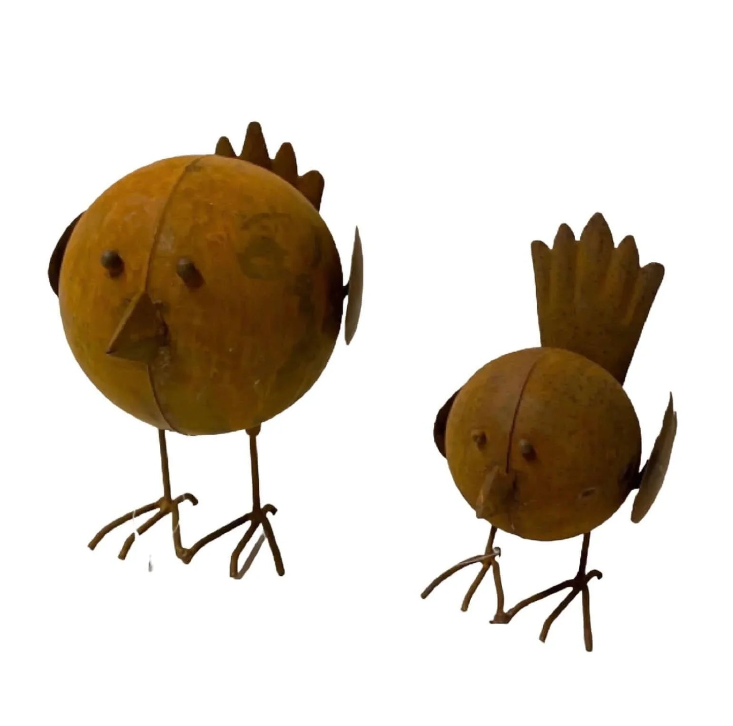 Bird Rustic Metal Garden Décor Set of 2 - The Renmy Store Homewares & Gifts