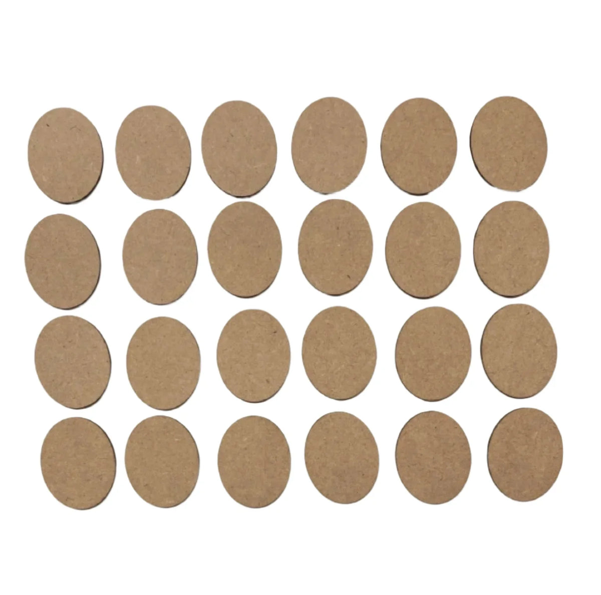 MDF Oval 5cm x 4cm Wooden MDF Acrylic Metal Steel Laser Cut Shape - The Renmy Store Homewares & Gifts