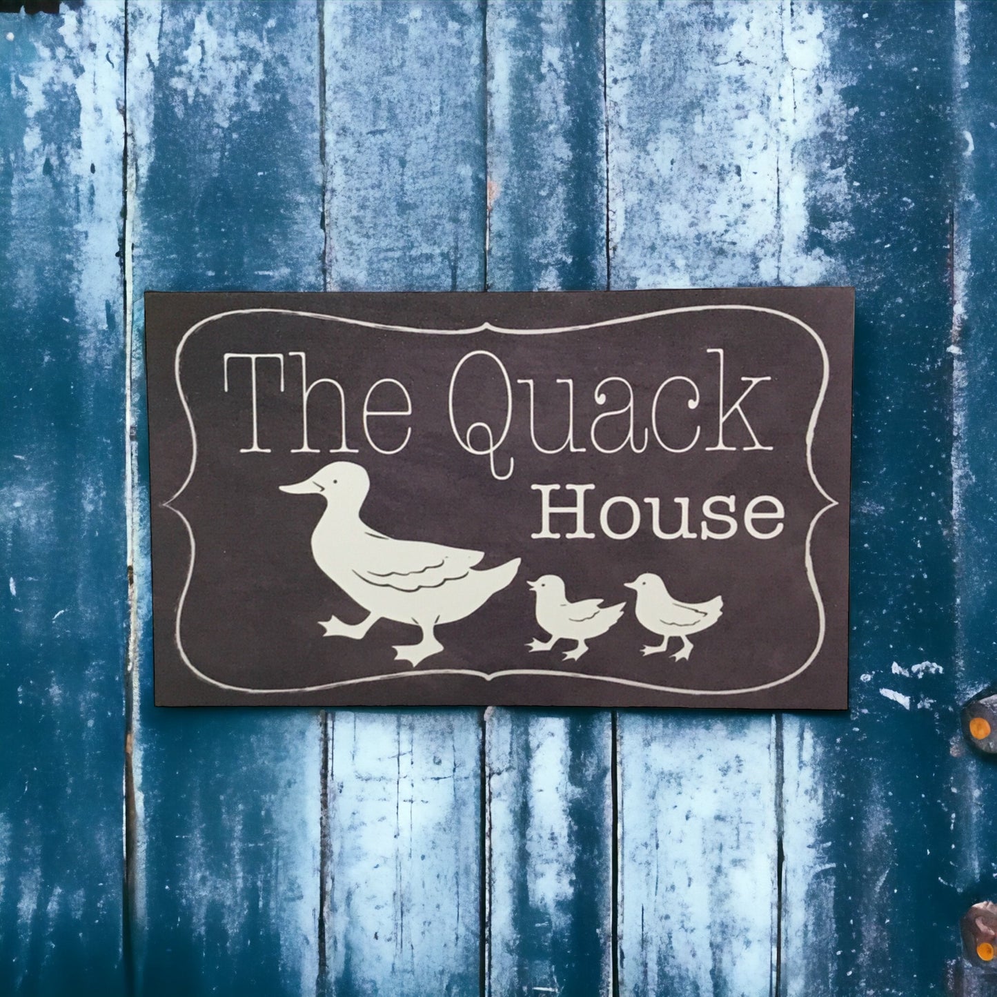 The Quack House Duck Sign - The Renmy Store Homewares & Gifts 