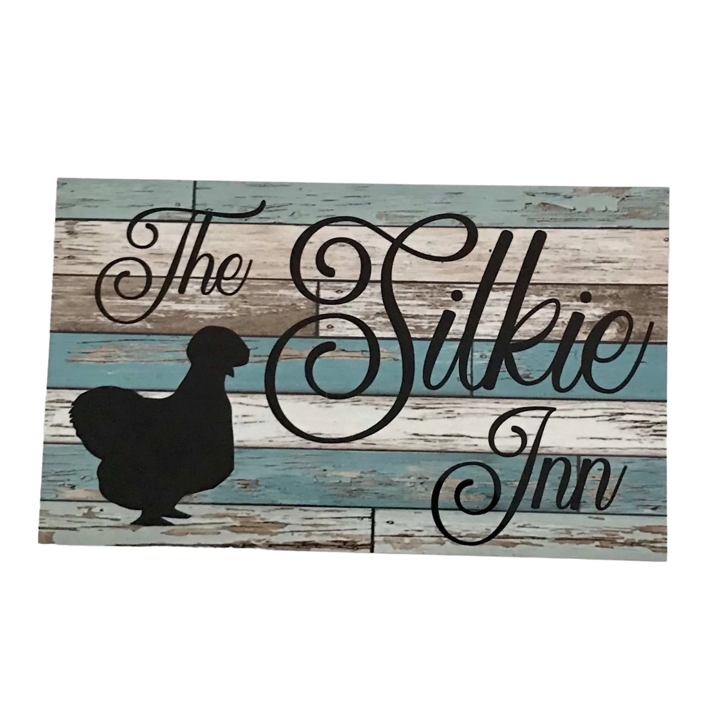 The Silkie Inn Blue Sign - The Renmy Store Homewares & Gifts