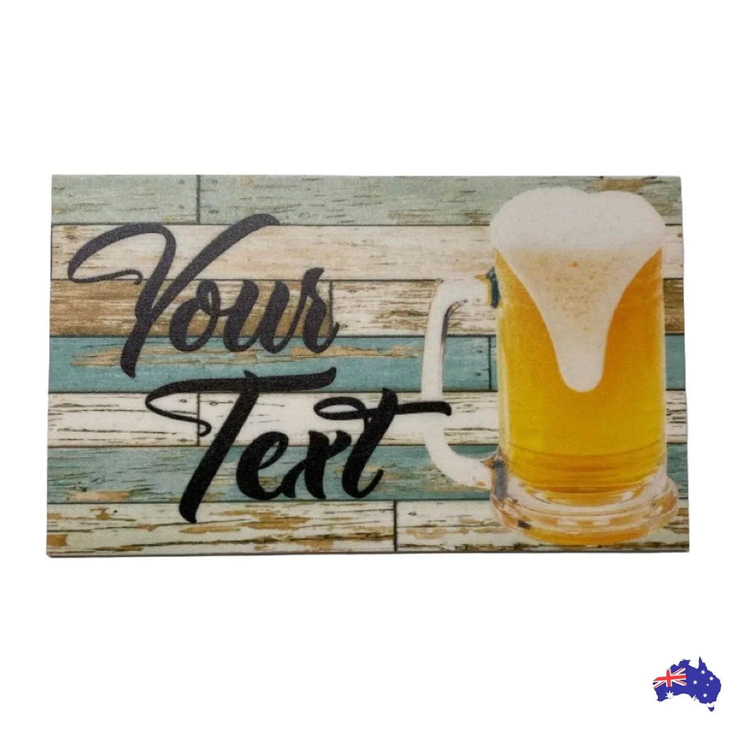 Beer Blues Bar Custom Sign - The Renmy Store Homewares & Gifts