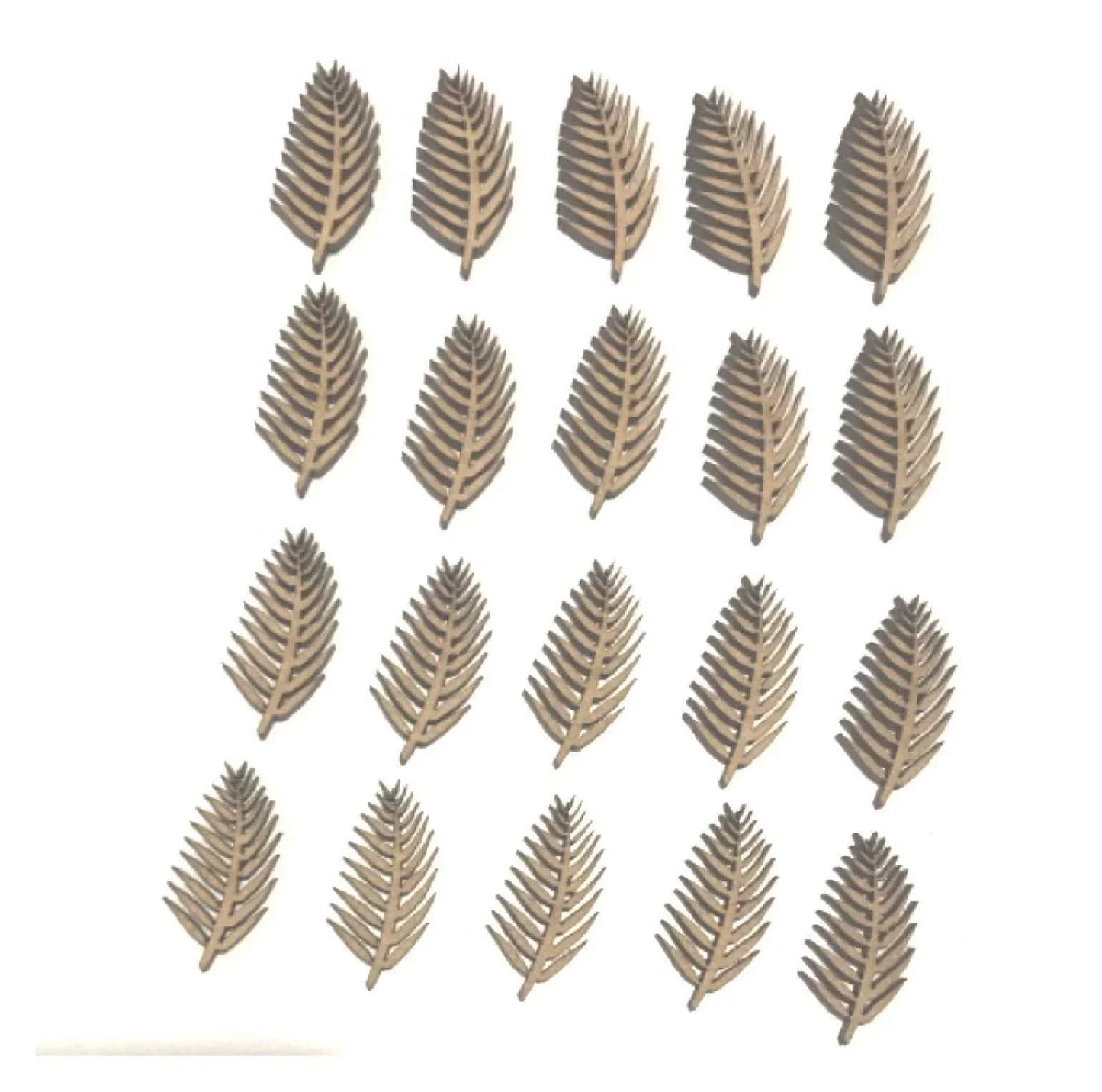 Leaf Palm Tree Raw MDF Wooden DIY Craft - The Renmy Store Homewares & Gifts