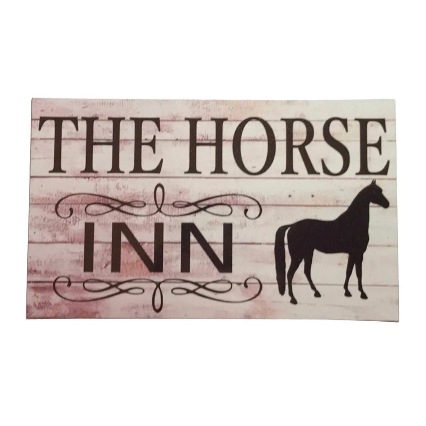 Horse Inn Farmhouse Sign - The Renmy Store Homewares & Gifts