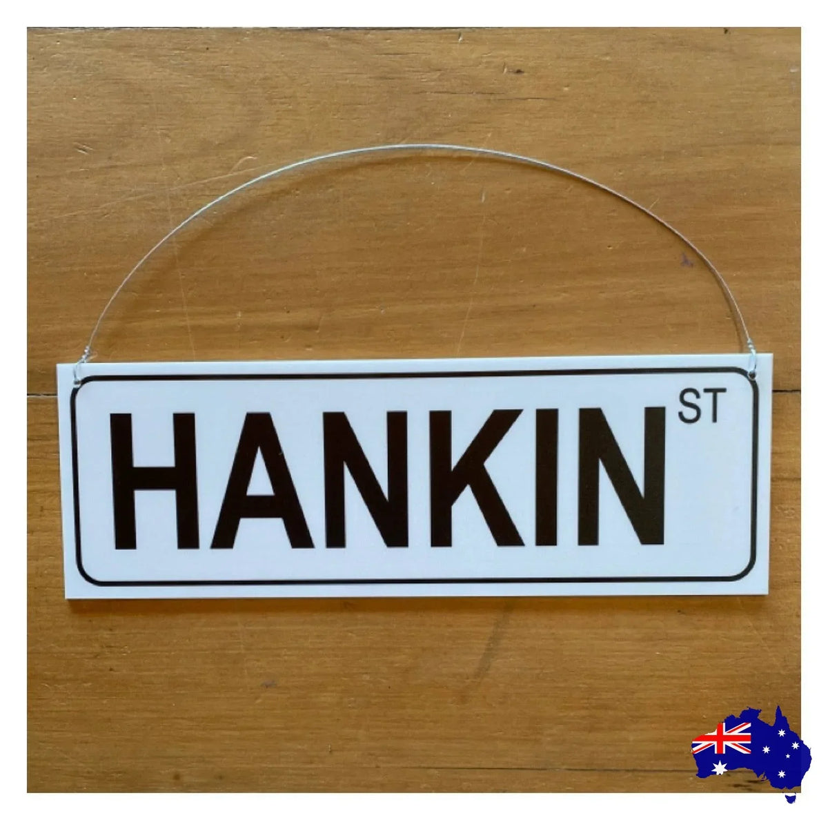 Street Grey Custom Personalised Sign - The Renmy Store Homewares & Gifts
