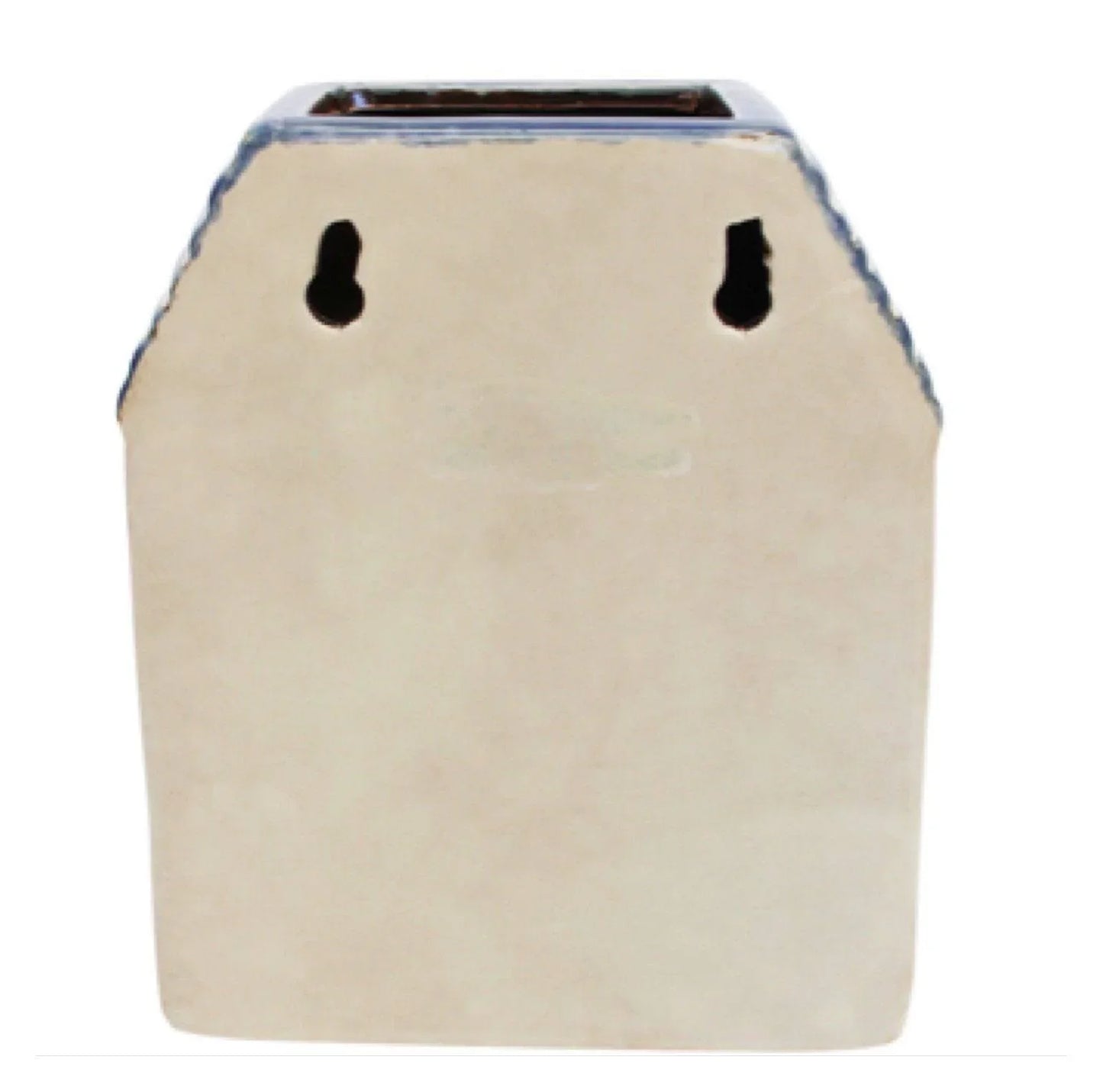 Village House Blue Pot Plant Garden - The Renmy Store Homewares & Gifts